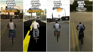 Grove Street Home But in Different Versions of GTA SA