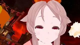 VRChat Moments - Cute playful twin wolf lolis: Virtual Reality