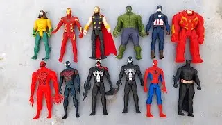 AVENGERS SUPERHEROES #110 Spiderman,Venom,Batman,Superman ,Hulk,Thonas,Flash,Thor,Canbage,Aquaman