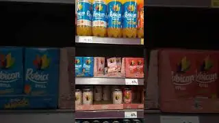 Rubicon Sparkling Mango Drink🥤 #shorts #trending  #drink  #grocerystorefinds