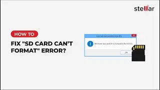 How to Fix “SD Card won’t format” Error? {5 simple solutions}