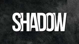 3D Looking Text Shadow Effect in Photoshop CS6 | Photoshop Text Shadow With Texture Background