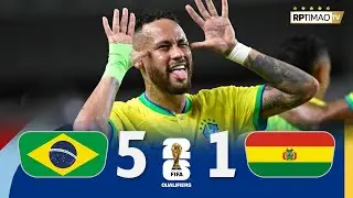 Brasil 5 x 1 Bolivia ● 2026 World Cup Qualifiers Extended Goals & Highlights ᴴᴰ