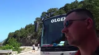 Летний отдых в Албании: Поездка на автобусе из Тираны на Ионическое море в Саранду