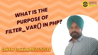 What is the Purpose of filter_var in PHP? | PHP Validation & Sanitization Explained