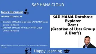 SAP HANA CLOUD   04