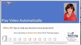 Play a Video Automatically in PowerPoint 2016