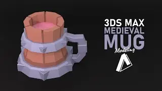 Medieval Mug Modeling and Arnold Rendering | 3DS Max