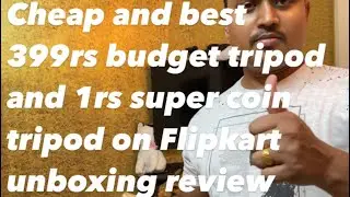 Cheapest & Best Budget Tripod | Unboxing, setup, camera all angel view & Review