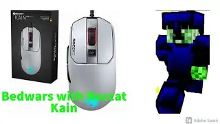 Using the Roccat Kain 120 to win Bedwars!