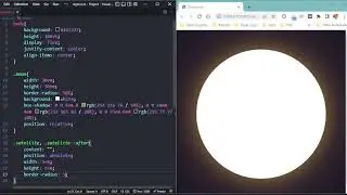 Planetary System Using Pure CSS and HTML 😍😍