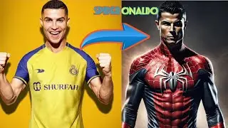 Ronaldo,Messi,Neymar,... but Spider-Man all SUPERSTAR#football