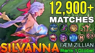 Jungler Silvana Insane 12,900+ Matches - Top 1 Global Silvanna by I'ÆM ZILLIAN - Mobile Legends