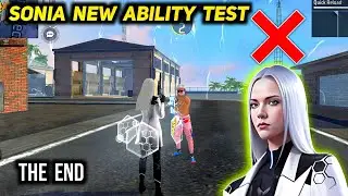 Sonia Character Ability After Update | Free Fire Sonia Character Ability Test & Gameplay