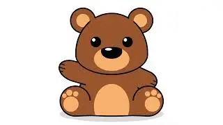 Drawing a bear with HTML and CSS