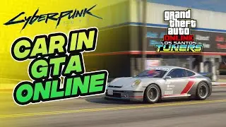 GTA Online cyberpunk 2077 car build Comet S2 (johnny silverhand unreleased livery), LS Tuners DLC.