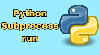 How to run shell commands with python? python subprocess run 