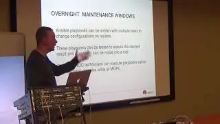 Ansible Denver Meet-up - 1/4/2018 - Automating Network Devices