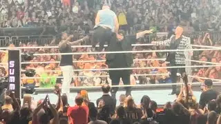 Jelly Roll destroys Austin Theory with Chokeslam!! WWE Summerslam 8/3/2024