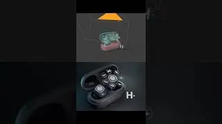 Earbuds Animation in Blender #blender #animation
