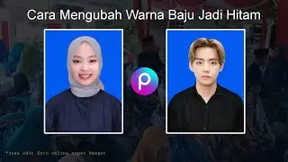 Cara Edit Foto Pakai Kemeja Hitam Offline di Android