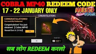 FREE FIRE REDEEM CODE TODAY 20 JANUARY REDEEM CODE FREE FIRE | FF REDEEM CODE TODAY 20 JANUARY