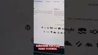 Cloud Panel : Free Cloud Hosting Panel #reels #tutorial #tech