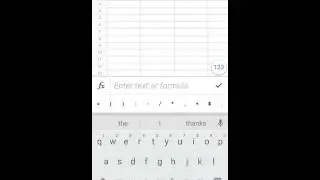 How to autofill in mobile Google sheets