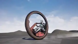 MonoWheel Bike Demo