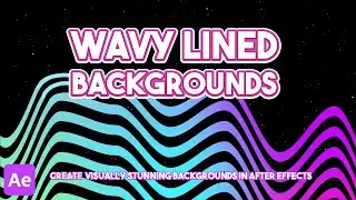 Create Wavy Lines in After Effects in less than 5 minutes! EASY