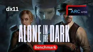 Alone in the Dark 2024 Benchmark on Intel Arc a750 (dx11)