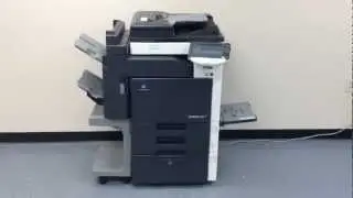 Testing of Konica Minolta Bizhub C353