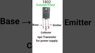 1802 transistor pinout | 1802 transistor data sheet 