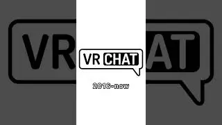 VRChat historical logos