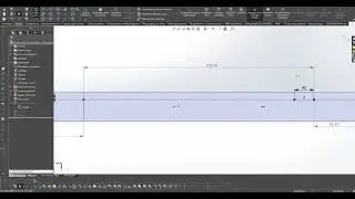 SolidWorks. Равномерный массив  в эскизе.