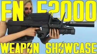 Fallout 4: FN F2000 - Weapon Mod Showcase