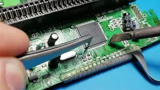 Насколько плохими могут быть клоны SEGA. Ремонт. Замена сгоревшего процессора.