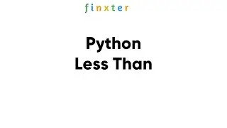 Python Less Than - Comparison Operator