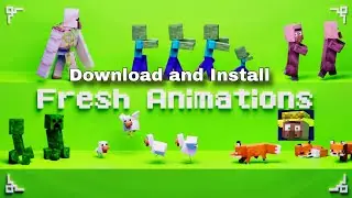 Guide :- How to download and install Fresh Animation in Minecraft 1.20 #minecraft #minecraftmods