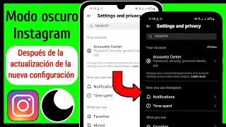 Cómo habilitar el modo oscuro en Instagram después de la actualización de la nueva configuración