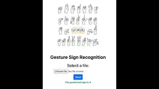 Gesture Sign Recognition | Opencv with Python tutorial