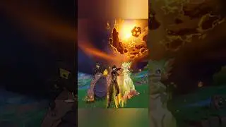 Zhongli's visit to Natlan went wrong #genshinimpact #natlan #mavuika