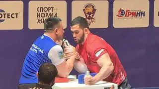 Timur MAMEDOV vs Adam Barkinhoev Russian nationals 2021 FINAL 100kg right