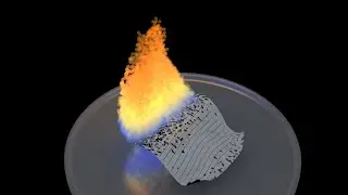 3ds Max Tutuşan Kağıt