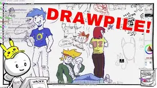 Drawing with Viewers in Drawpile~ :D