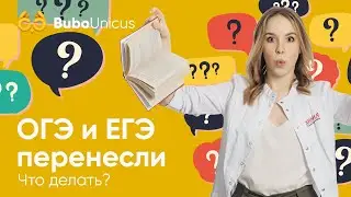 ЕГЭ и ОГЭ перенесли | Лия Менделеева |  Bubo Unicus