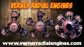 Verner Radial Engines, Verner Scarlett 3VW, Scarlett 5 Series, Scarlett 7 Series, radial engines.