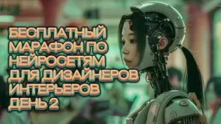 БЕСПЛАТНЫЙ МАРАФОН по нейросетям для дизайнеров интерьеров 2