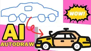 I use Autodraw Ai 🎨for Drawing & Painting | Ai tool for Children