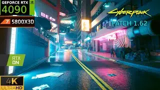 Cyberpunk 2077 Ray Tracing Overdrive Mode | RTX 4090 4K DLAA, DLSS 3 | Ryzen 7 5800X3D
